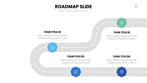 Roadmap Infographics for Strategy & Planning