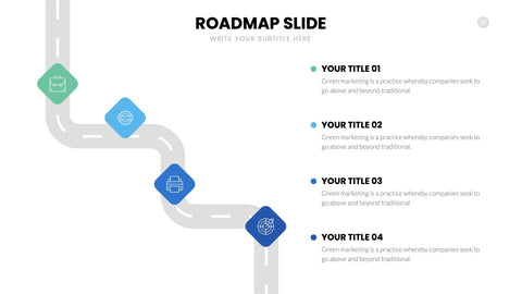 Roadmap Infographics for Strategy & Planning