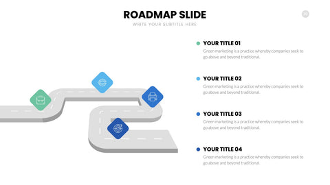 Roadmap Infographics for Strategy & Planning
