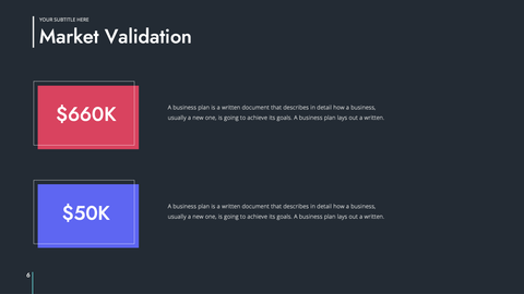 Saas Startup Presentation Template