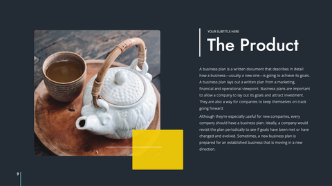 Saas Startup Presentation Template