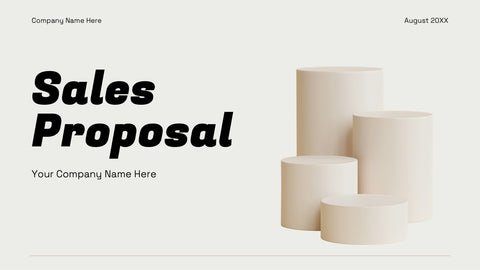 Sales Proposal Presentation