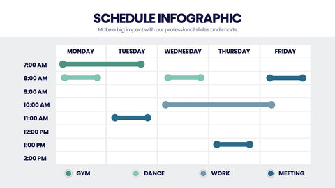 Schedule Infographics