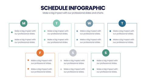 Schedule Infographics