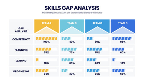 Skills Gap Analysis Infographics