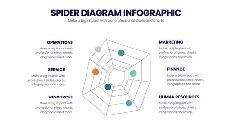 Spider Diagram Infographics
