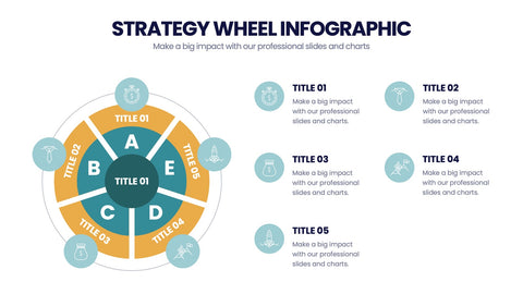 Strategy Wheel Infographics