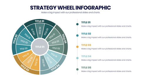Strategy Wheel Infographics