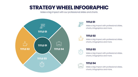 Strategy Wheel Infographics