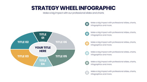 Strategy Wheel Infographics
