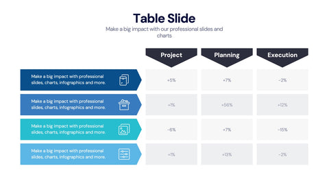 Table Infographics