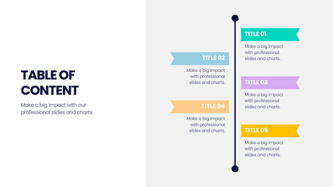 Table of Contents Infographics