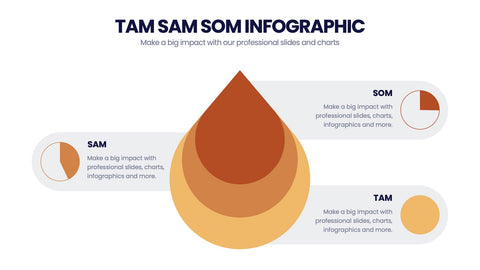 TAM SAM SOM Infographics