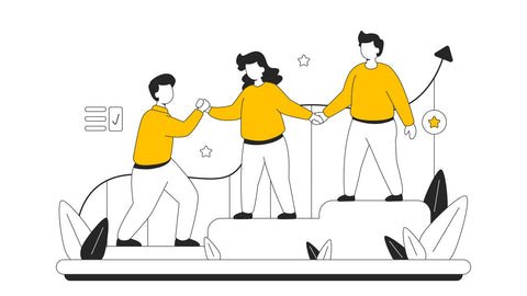 Team Work Illustrations Pack