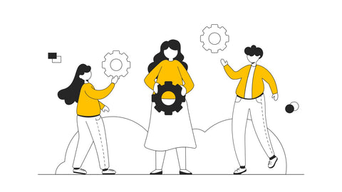 Team Work Illustrations Pack