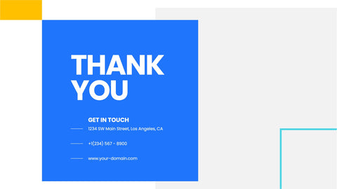 Thank You Infographics