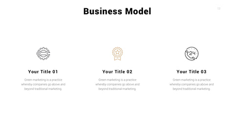 Thorn Minimal Presentation Template