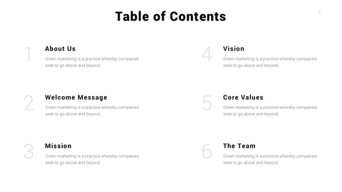 Thorn Minimal Presentation Template