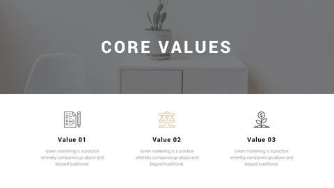Thorn Minimal Presentation Template