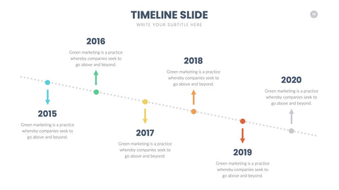 Timeline Infographics for Project Plans, History & Roadmaps