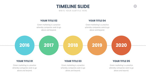 Timeline Infographics for Project Plans, History & Roadmaps