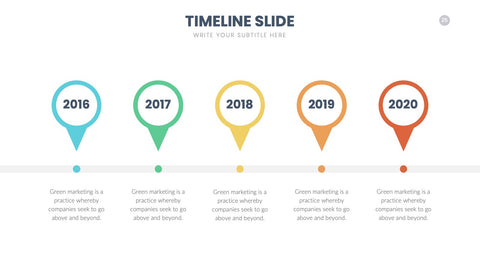 Timeline Infographics for Project Plans, History & Roadmaps