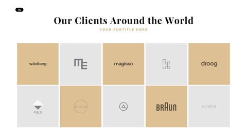 Token Minimal Presentation Template