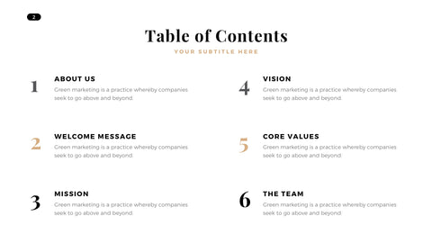 Token Minimal Presentation Template