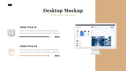 Token Minimal Presentation Template