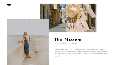 Token Minimal Presentation Template