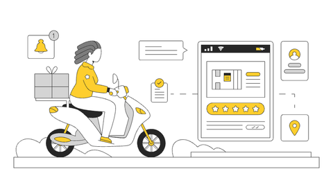 Transportation & Logistics Illustrations Pack