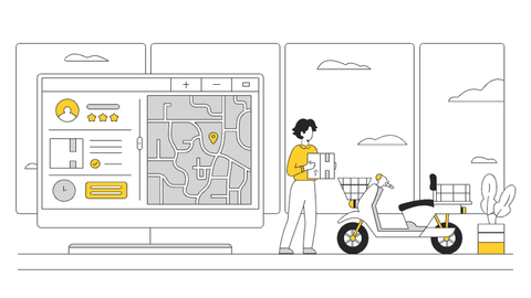 Transportation & Logistics Illustrations Pack