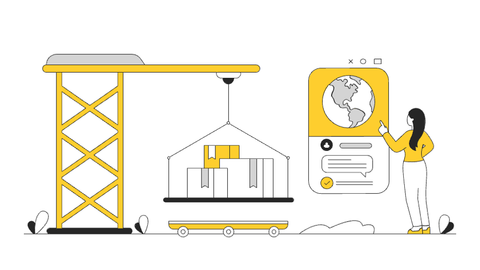 Transportation & Logistics Illustrations Pack