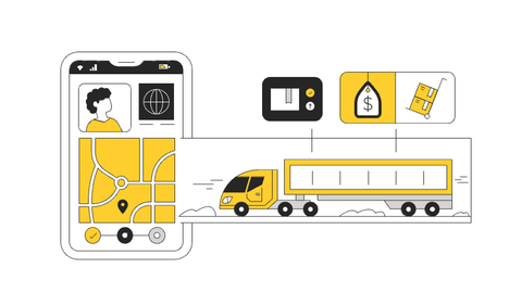 Transportation & Logistics Illustrations Pack