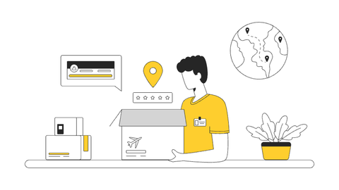 Transportation & Logistics Illustrations Pack