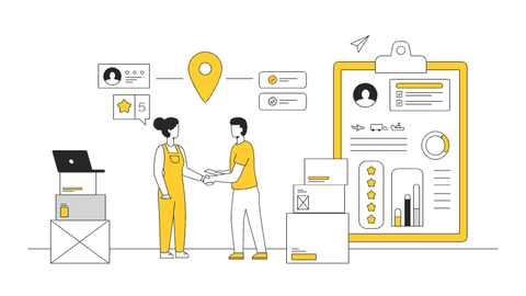 Transportation & Logistics Illustrations Pack