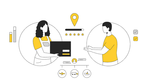 Transportation & Logistics Illustrations Pack