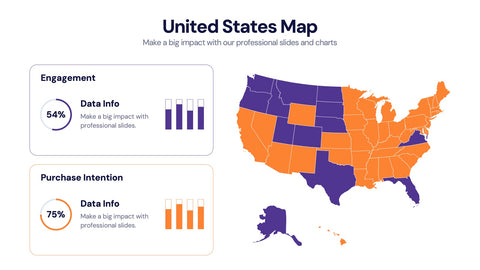 United States Map Infographics