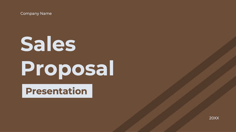 Unity Sales Proposal Presentation