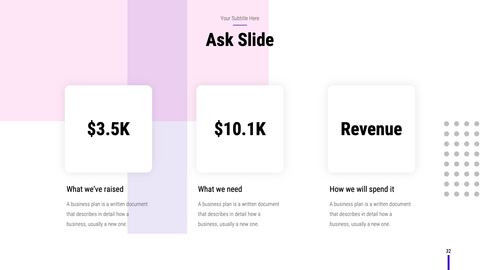 Validation Startup Presentation Template