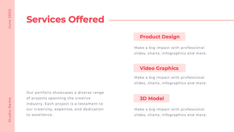 Valor Creative Portfolio Presentation