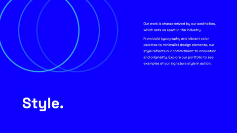 Wanderer Professional Portfolio Showcase Presentation