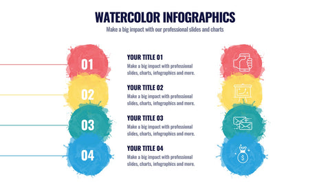 Watercolor Infographics