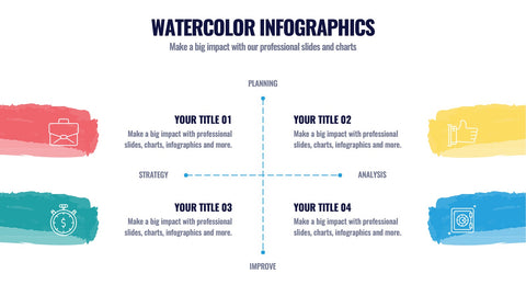 Watercolor Infographics