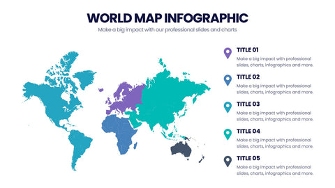 World Map Infographics