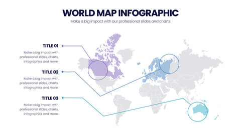 World Map Infographics