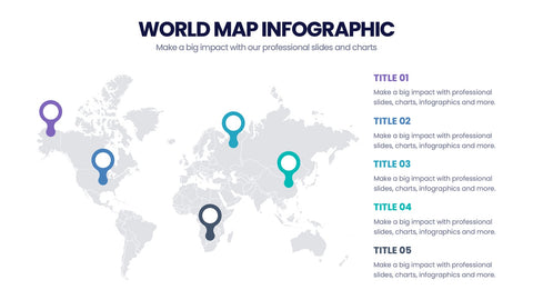 World Map Infographics