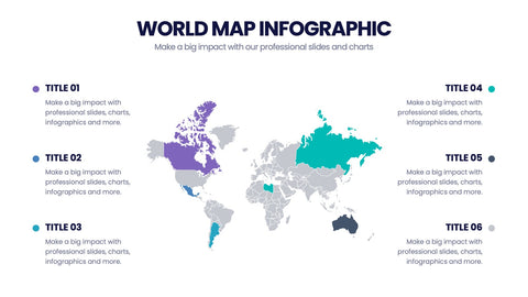 World Map Infographics