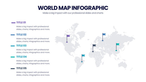 World Map Infographics