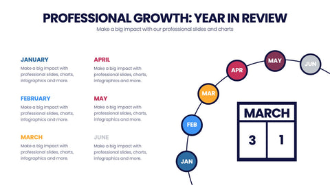 Year In Review Infographics